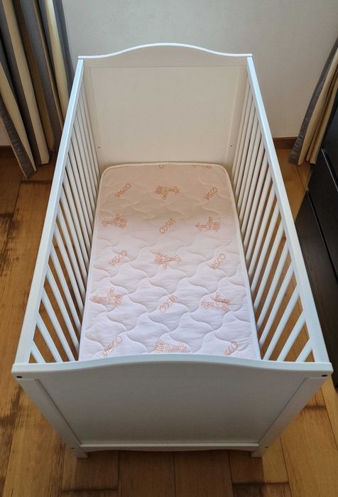 Berço IKEA SMÅGÖRA + Colchão visco