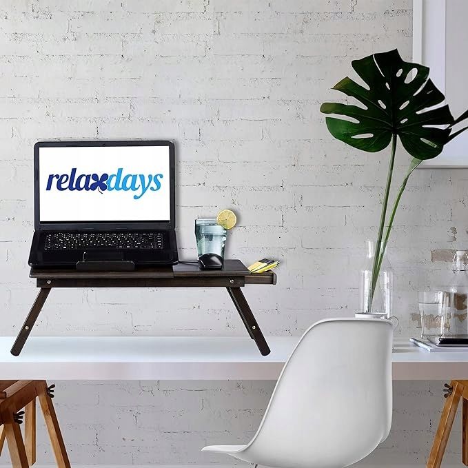 Stolik na laptopa Relaxdays, 24 x 60 x 35 cm , regulacja wysokości