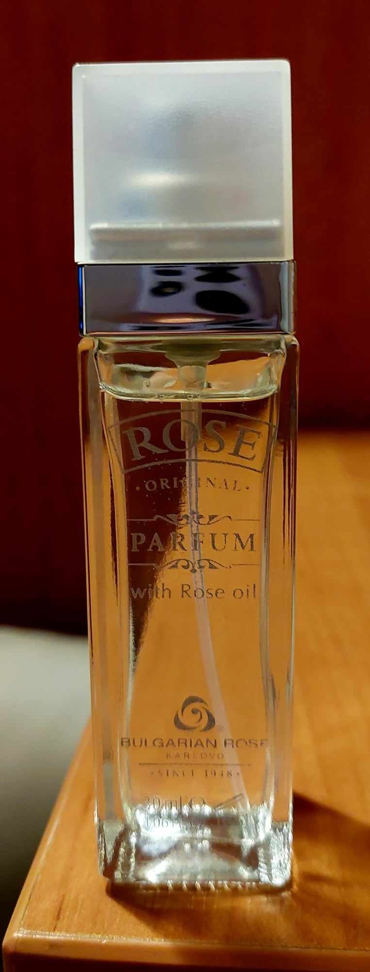 Perfumy z olejkiem różanym Bulgarian Rose 30 ml spray