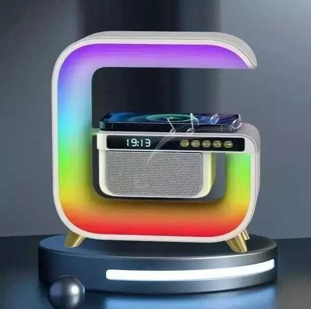 аккумуляторный RGB G 3 с беспроводной зарядкой и Bluetooth колонкой