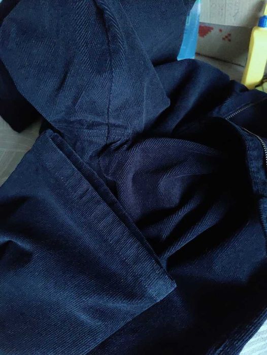 Джинсы вельвет Florence&Fred United Kingdom w38 stretch navy.