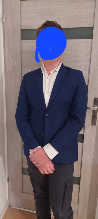 Garnitur granatowy 158