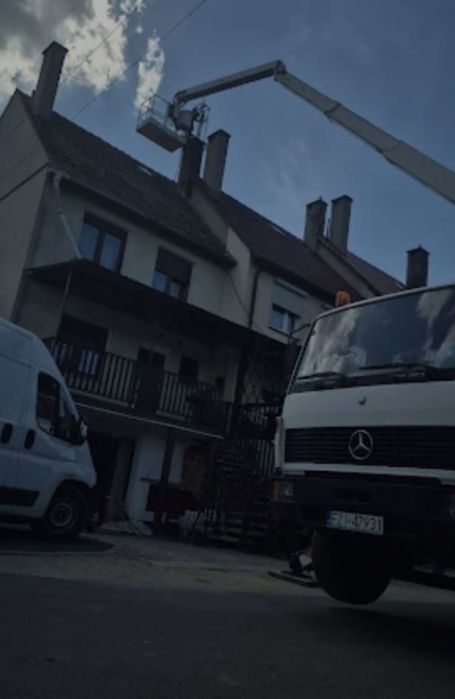 Frezowanie i rozwiercanie kominów oraz montaż wkładów SCHIEDEL