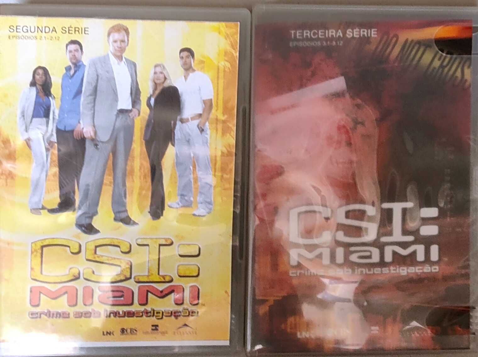 S5-DVD -séries - CSI Nova York; Miami  - Veja a Discrição