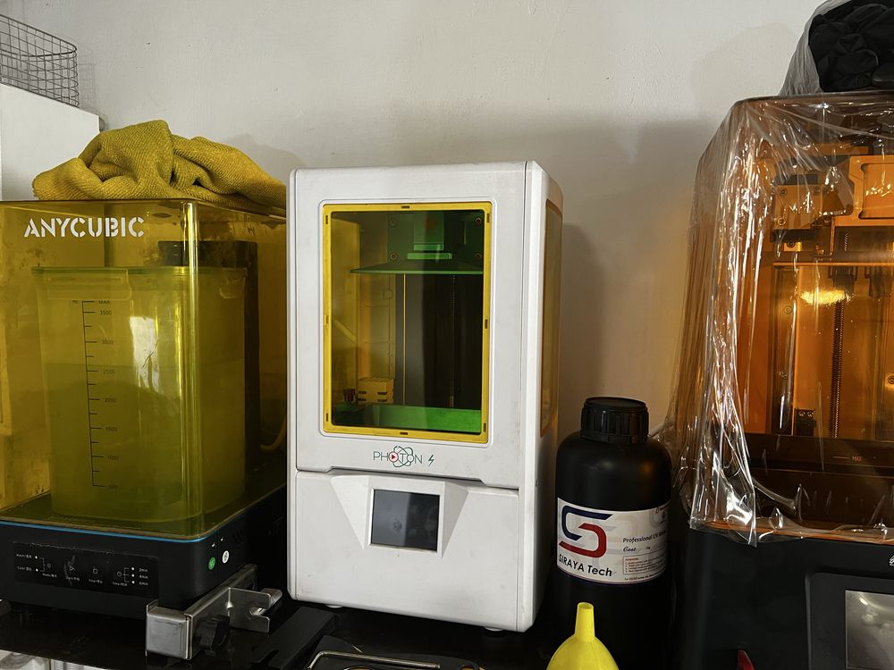 Продам anycubic photon s, пробіг 0.5 л bluecast x-one