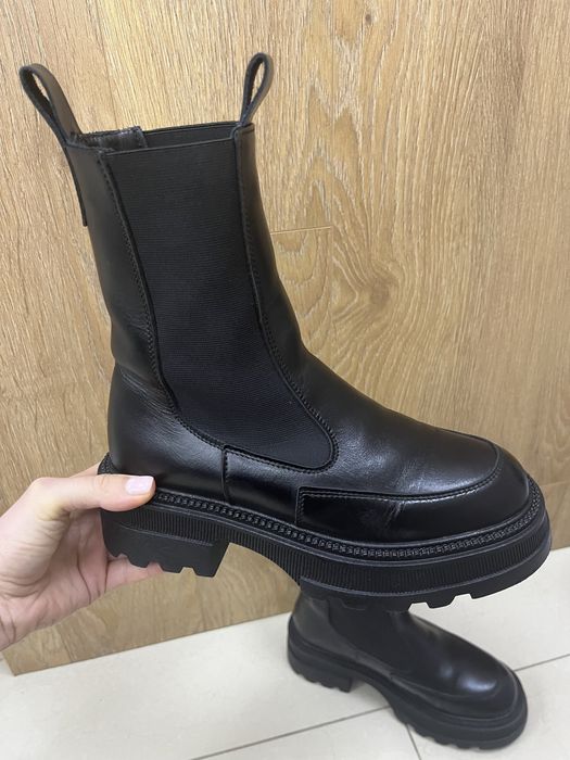 Сапоги шкіра 36 розмір