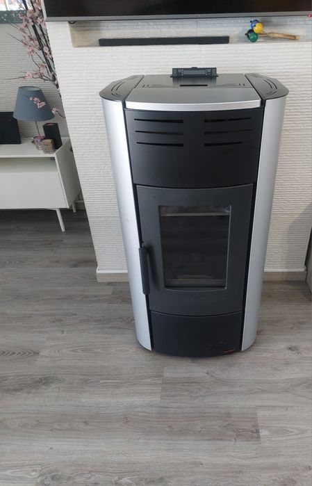 Salamandra pellets aquecimento central da Extraflame