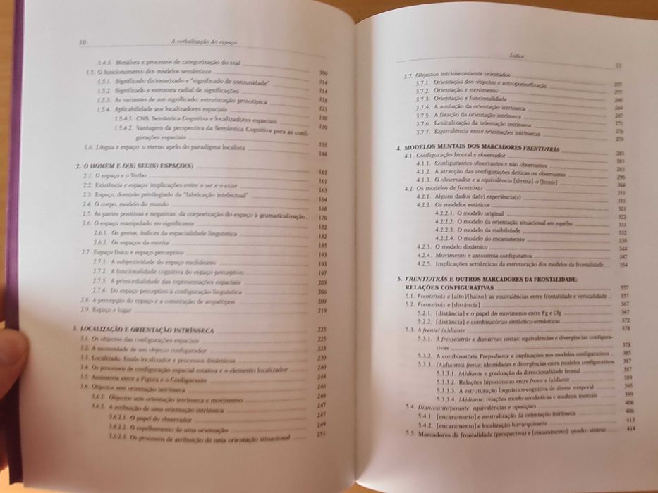 Livro "A Verbalização do Espaço" de José Teixeira