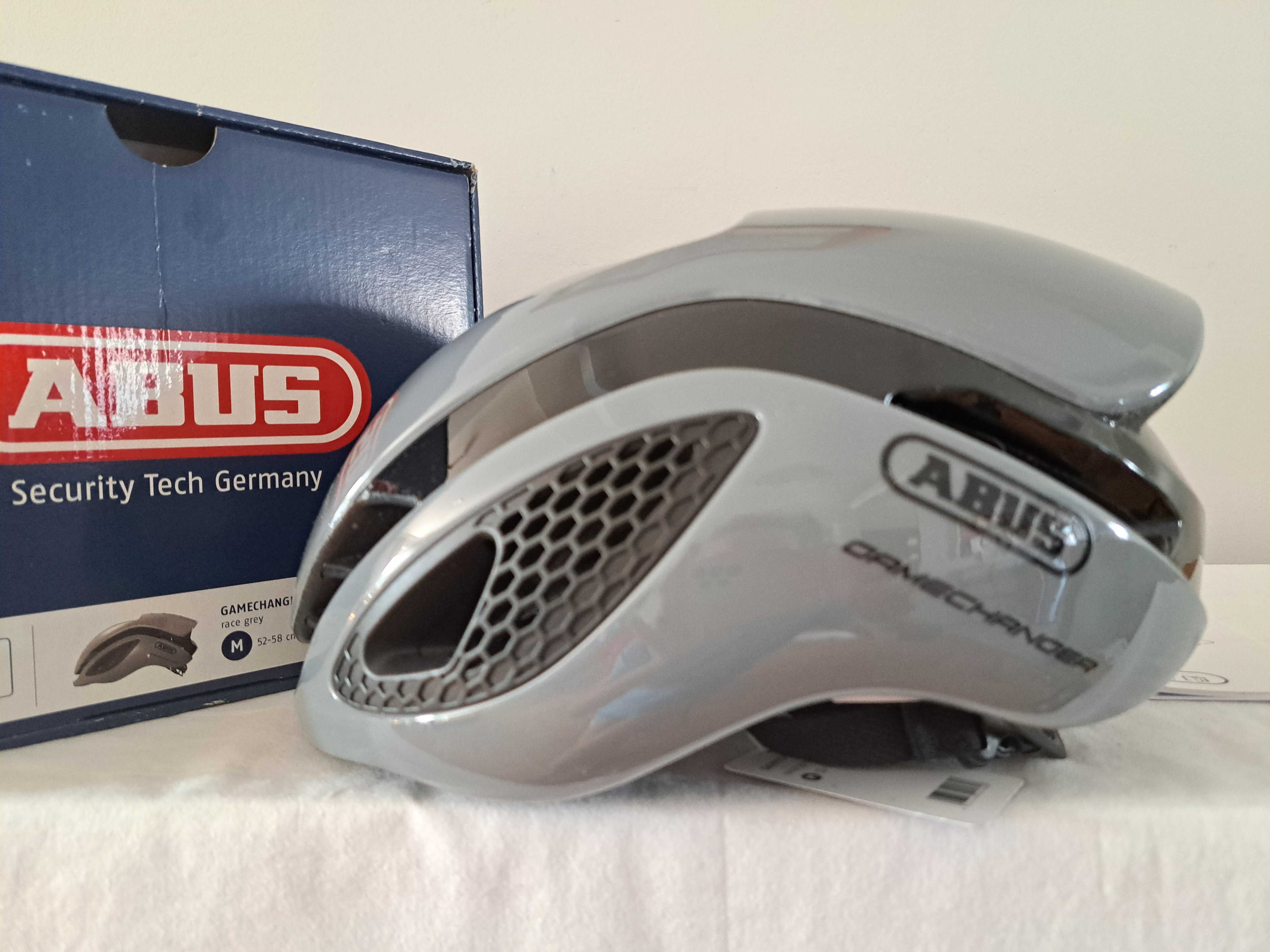 Kask rowerowy szosowy Abus GameChanger Race Grey M 52-58cm