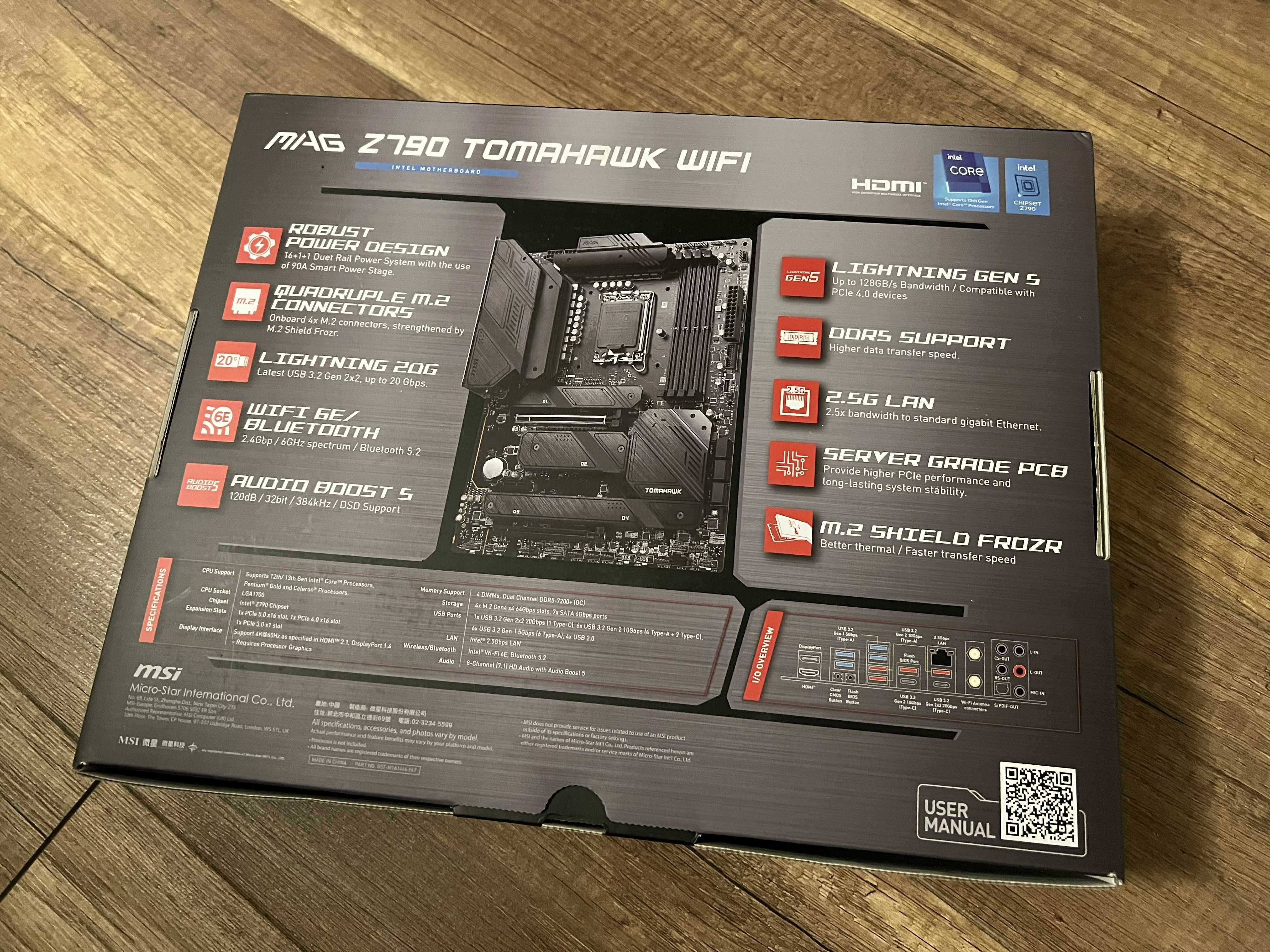 Płyta główna MSI Z790 Tomahawk WiFi