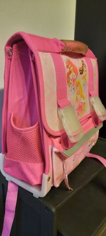 plecak szkolny dla dziewczynki różowy sztywny Ksieżniczki Disneya A4