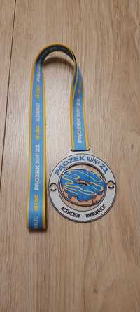 Medal "Pączek Run 2021" / trofeum, bieganie, sport