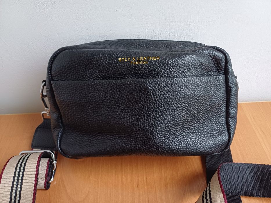 Сумка наплечная STLY& Leather оригинал натур.кожа 21×13 см