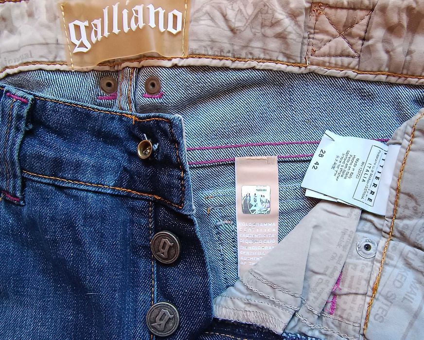 Жіночі джинси bootcut клеш Galliano, 100% original, made in Italy
