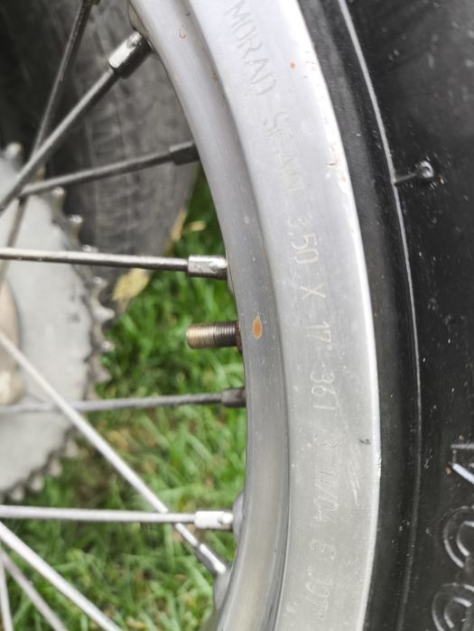 Koła sm17 tarcze zębatka komplet