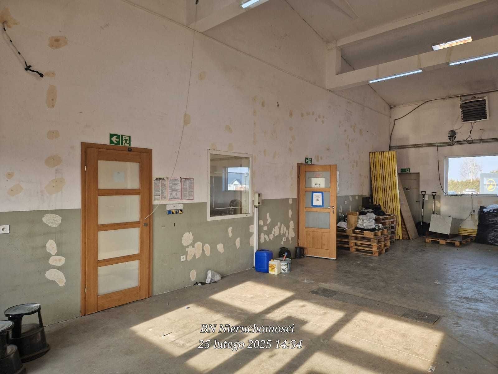 Wynajmę hale z biurami oraz plac300m2