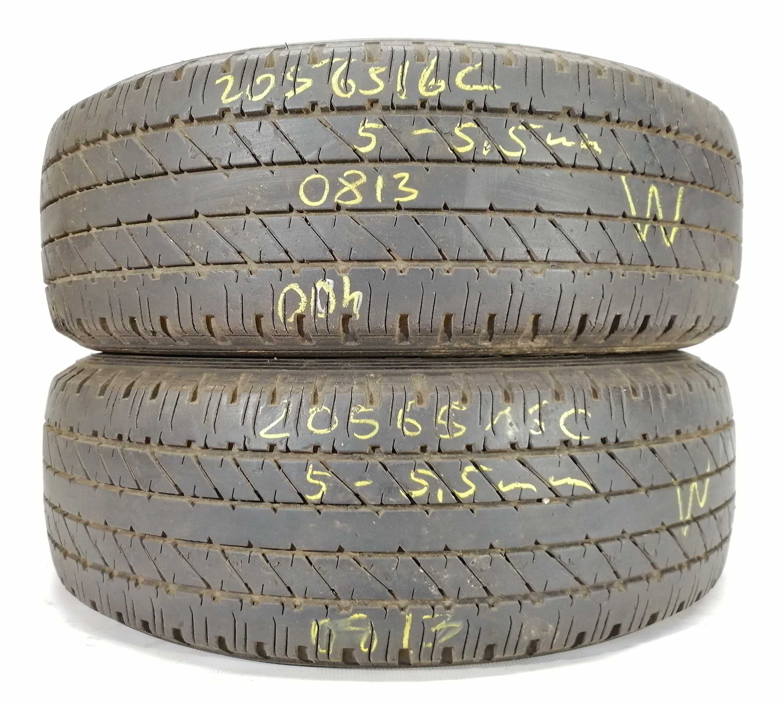 2x 205/65 R16C Sava opony letnie 5,5 mm / Świdnik montaż