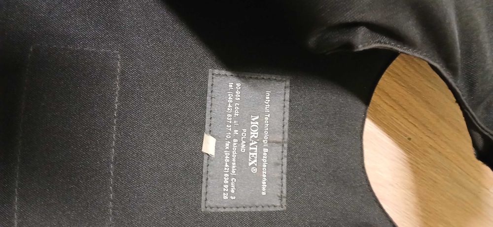 Kamizelka WOJSKOWA Moratex nożoodoporna L