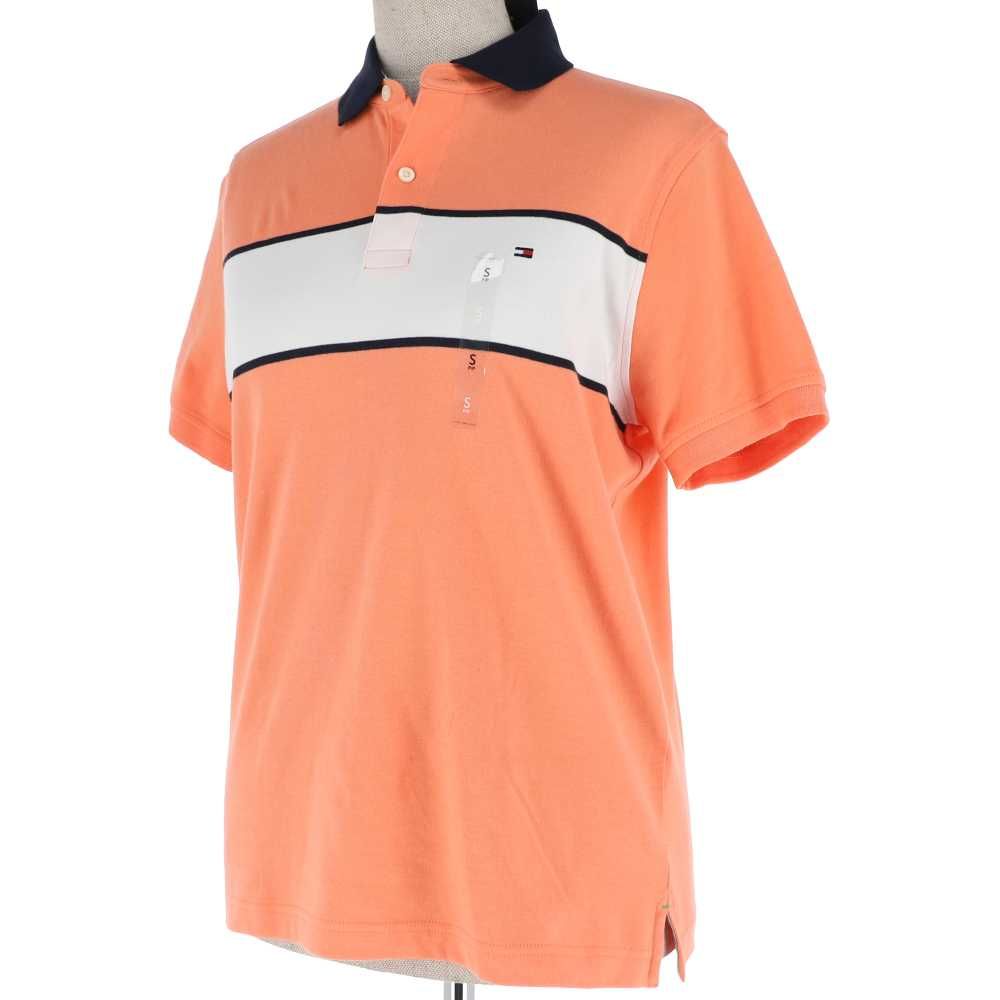 Pomarańczowa koszulka polo marki Tommy Hilfiger, rozmiar S - 36