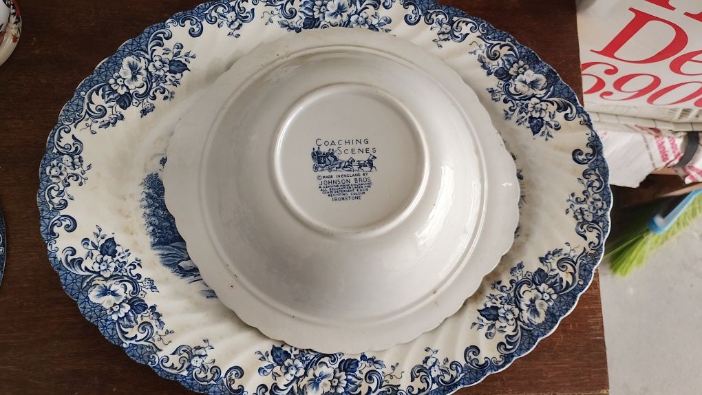 Porcelana centro de mesa