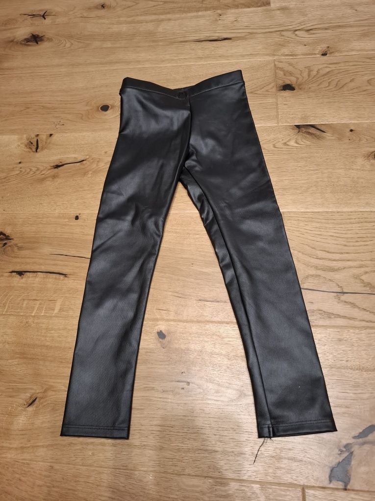 Getry  woskowane czarne nowe h&m 110 4-5 lat