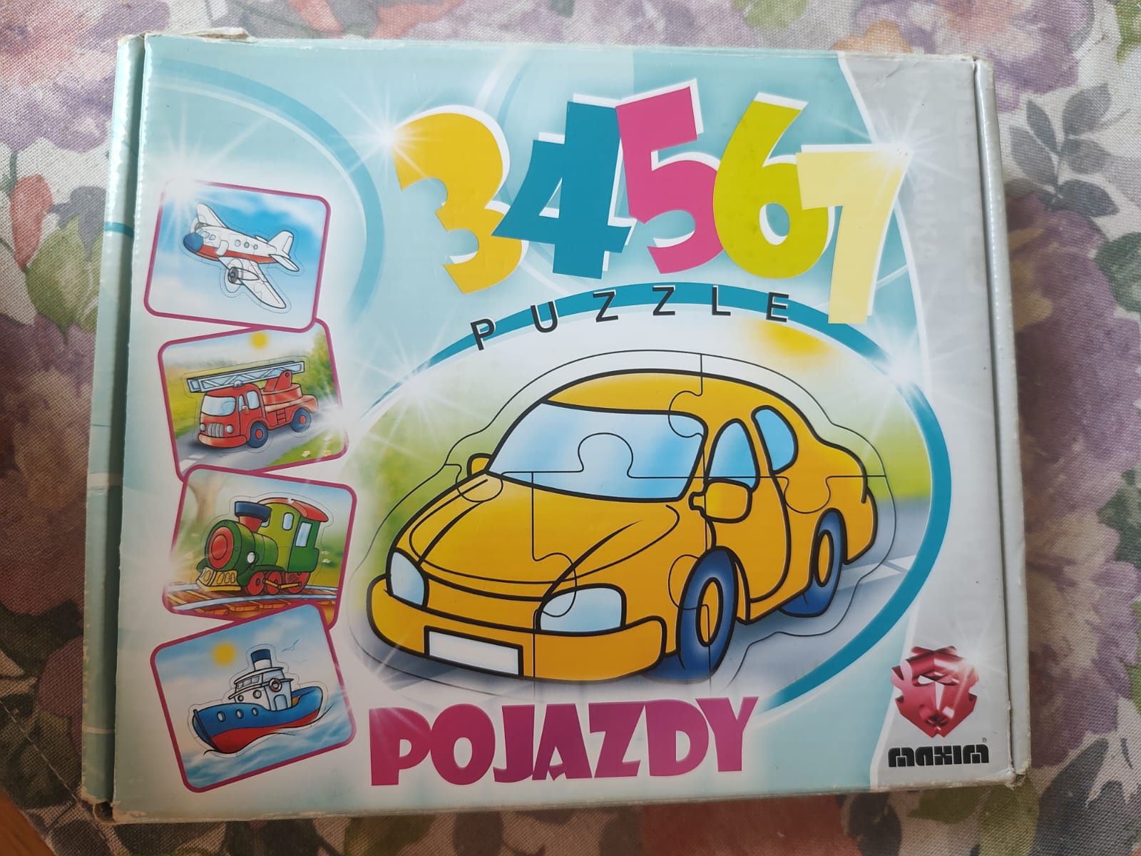 Sprzedam puzzle pojazdy