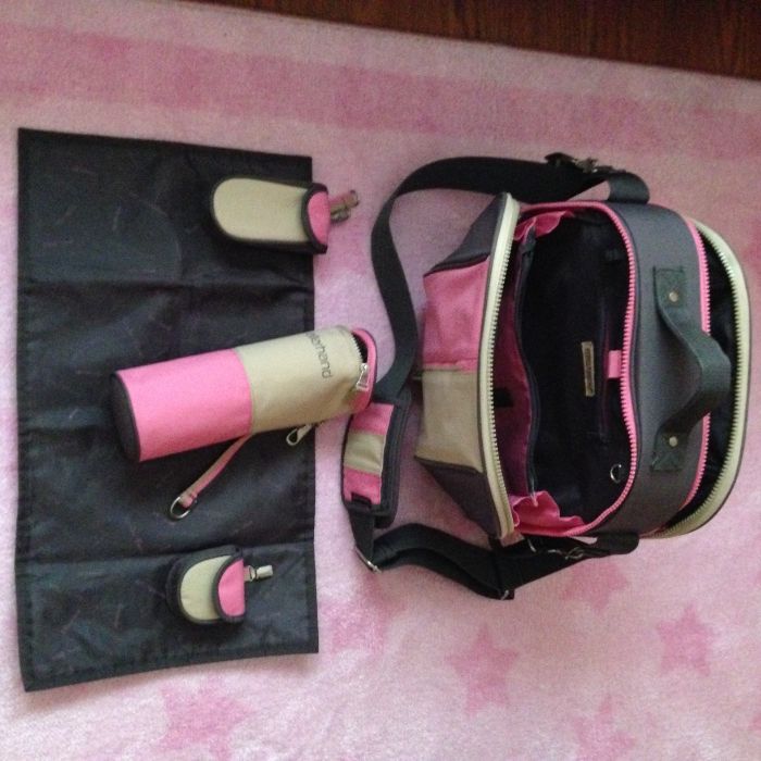 Mala de maternidade Allerhand rosa