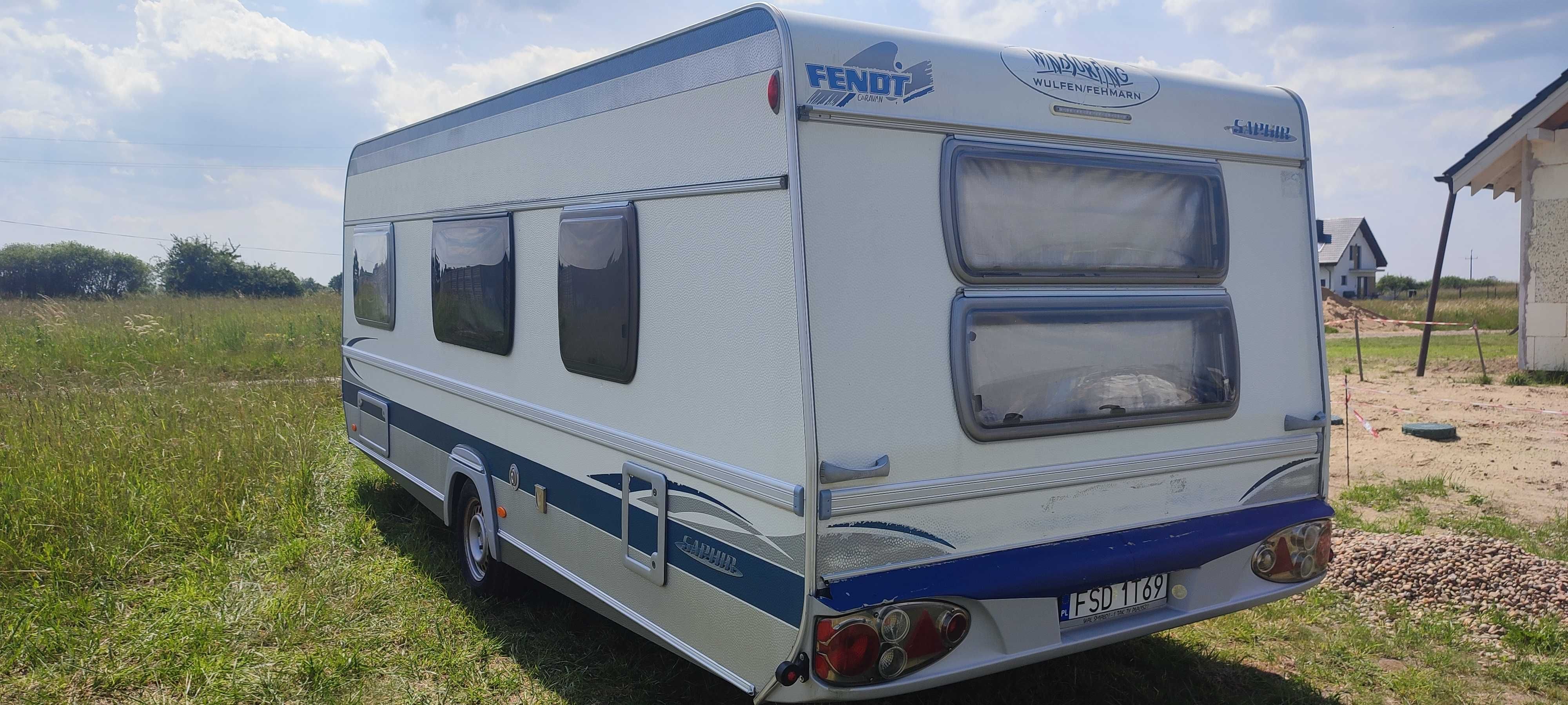Sprzedam kamping Fendt Saphir 560. 2005 rok. Łóżko piętrowe.