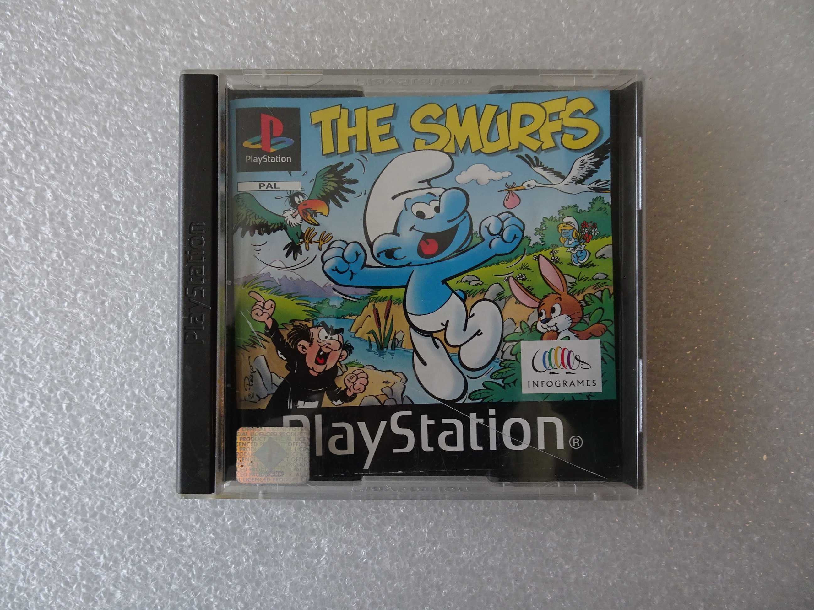 Jogo Playstation 1 - The Smurfs