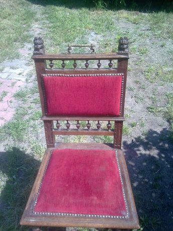 Stare, Ładne, zabytkowe krzesła