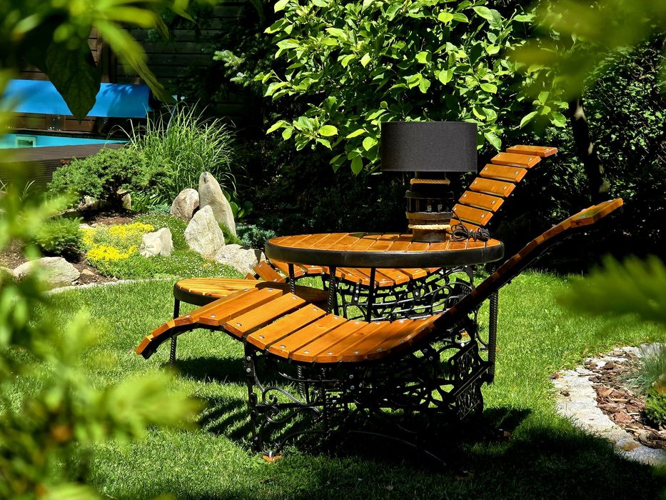 Meble ogrodowe , retro , vintage