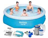 Basen rozporowy Bestway 305cm + pompa