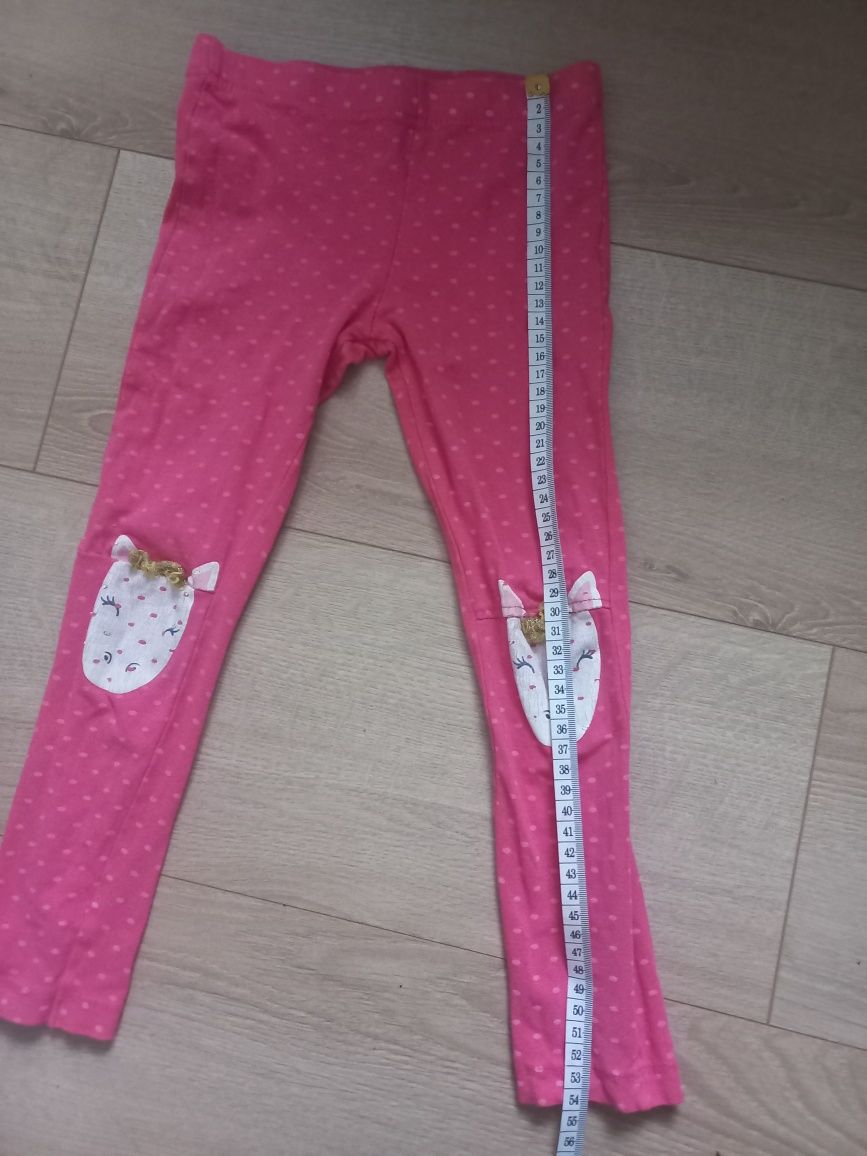 Legginsy, spodnie dla dziewczynki 110