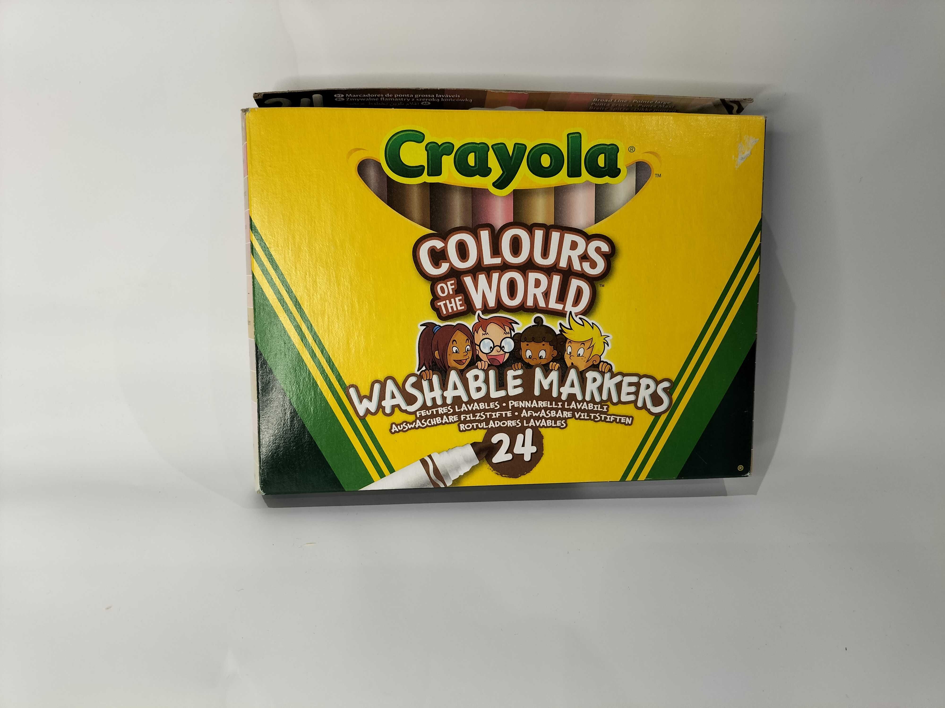 Zmywalne flamastry CRAYOLA - 24 kolory