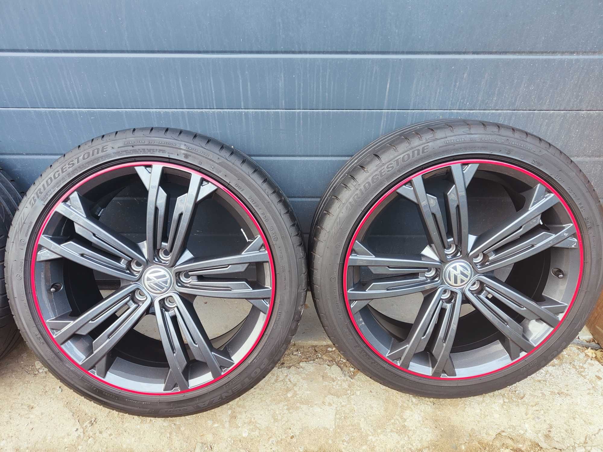 VW GOLF VII 7 GTI GTD Felgi  Alufelgi  18" ET49 black edition