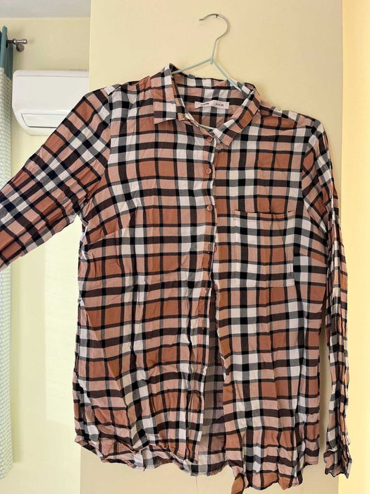 Сорочка жіноча в клітинку Sinsay розмір M
