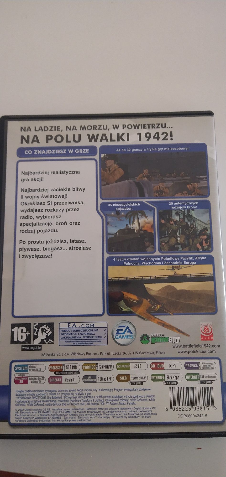 Gra PC Battlefield 1942