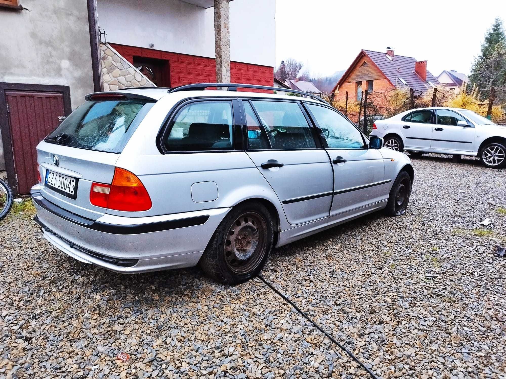 sprzedam uszkodzone bmw e46 1.8 benzyna/gaz