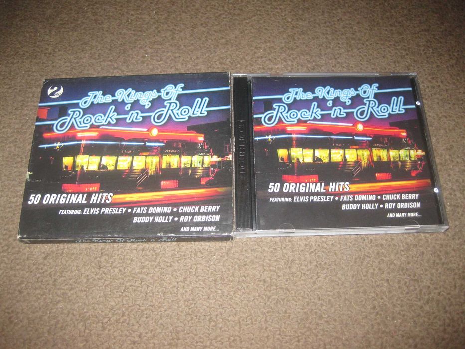CD Duplo da Coletânea "The Kings of Rock n`Roll" Slidepack!