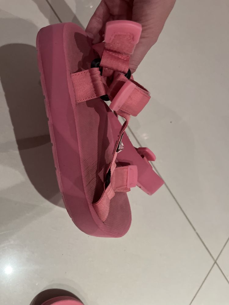 ZARA sandalki różowe rozmiar 34 stopa 20-21 cm wkladka 22 cm