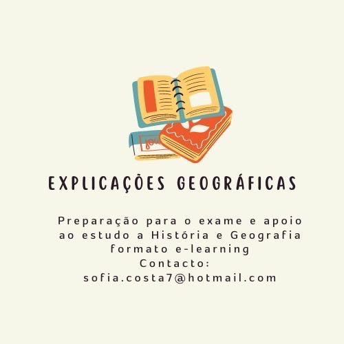 Explicações de Geografia em formato e-learning