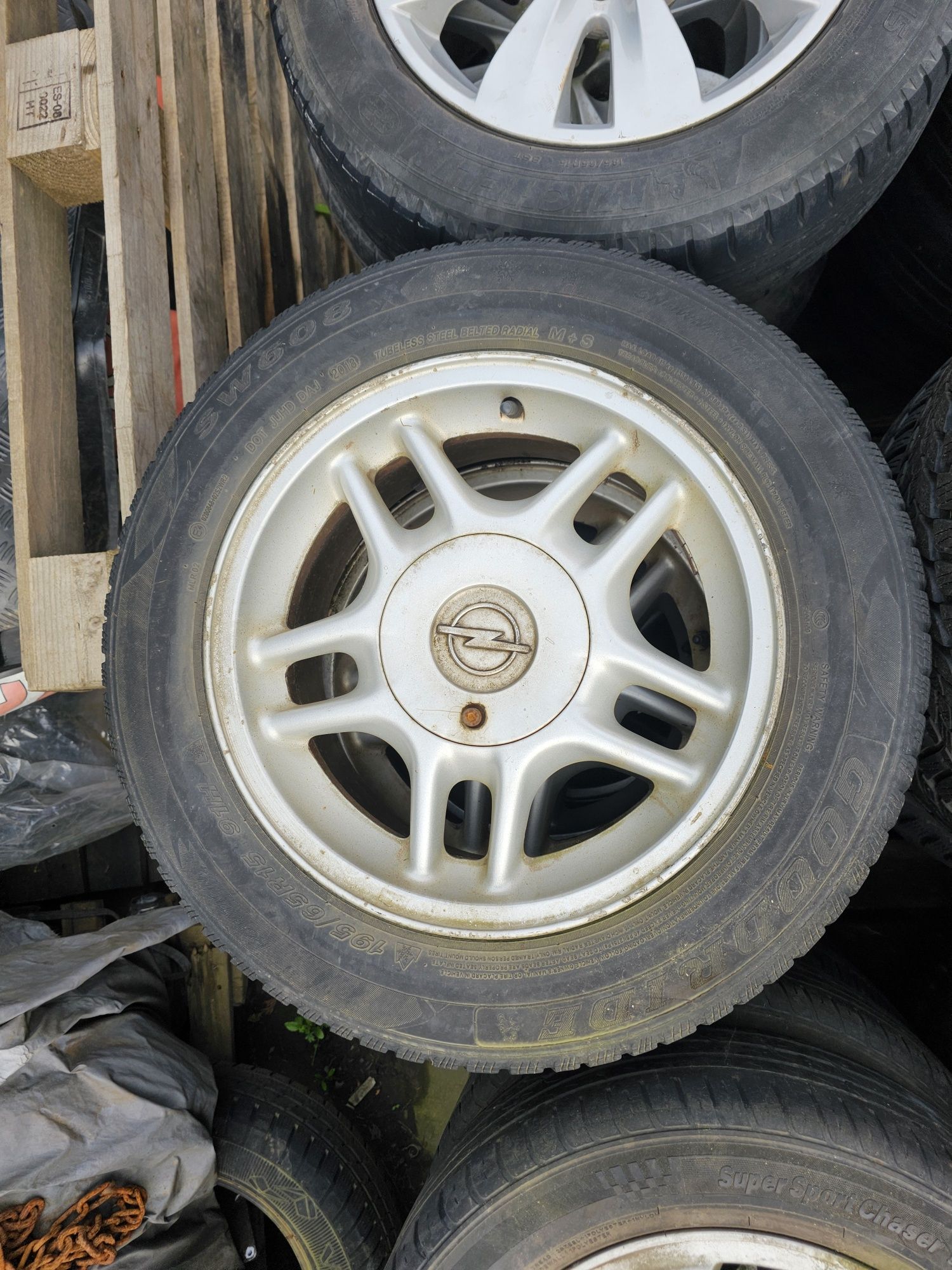 4x koła alufelgi opel 15 5x110