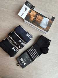 Труси боксери, набір шкарпеток Hugo boss оригінал S, M, L