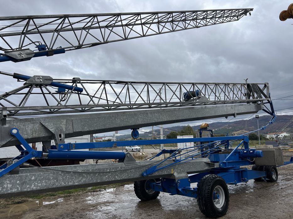Grua hidraulica 22 metros monotrifasica