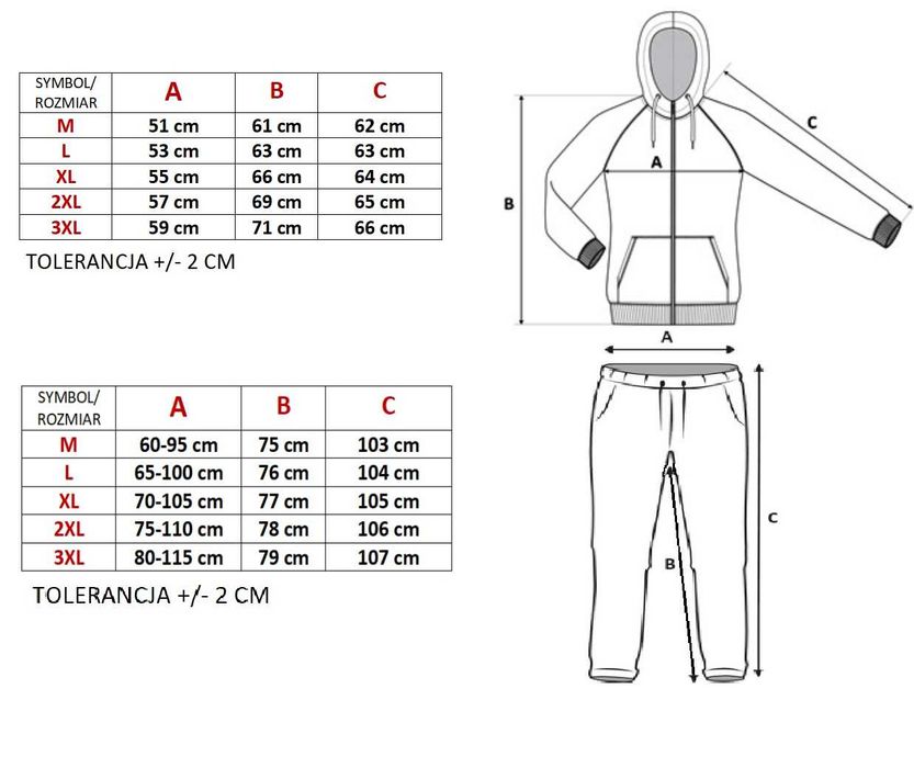 KOMPLET damski welurowy rozmiary od M-3XL