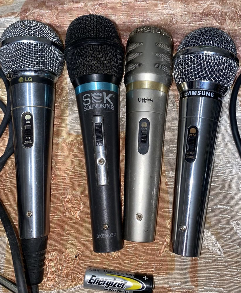 мікрофон караоке микрофон 600Om Samsung DM-99 (дм-99) мікрофон