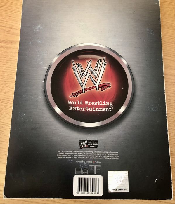 Bloco Holografico WWE 2007 ( Colecionavel )