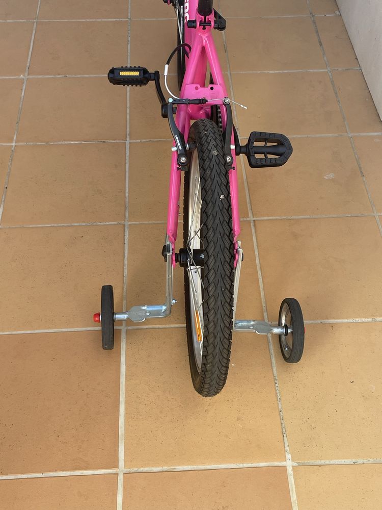 Rodinhas de apoio para bicicleta de criança
