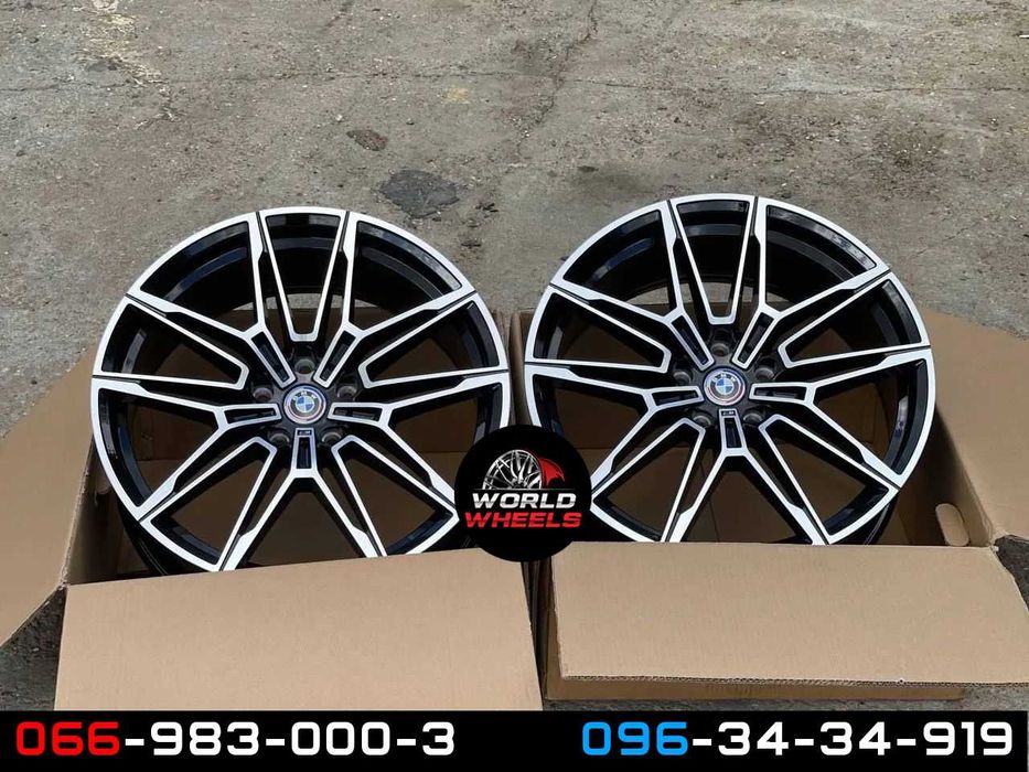 Диски R18 5x112 BMW G20 G30 G31 G60 G70 G01  G07 G11 G26 разноширокие