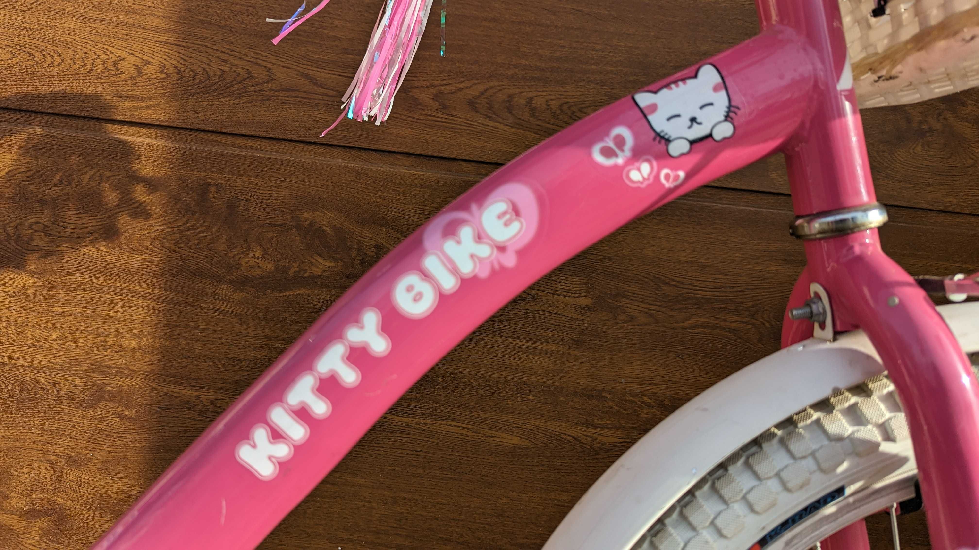 Rower Kitty Bike różowy koła 20"